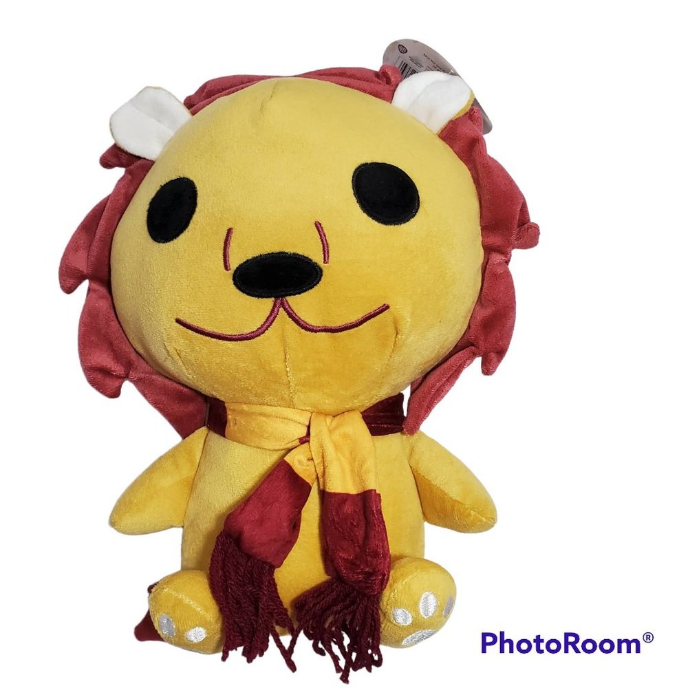 NWT Harry Potter Gryffindor Baby Lion Hogwarts Pillow Buddy Plush Stuffed Animal